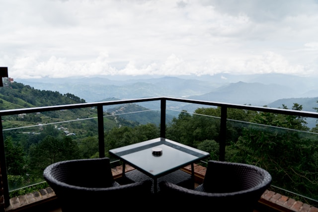 Residy Barrian rooftop restaurant view
